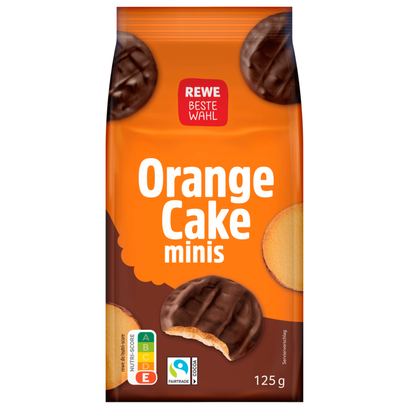 REWE Beste Wahl Orange-Cake Minis 125g